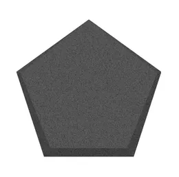 Akustický panel Mistr Akustik Design – pětiúhelník 500 mm - Výška: 385 mm, Šířka: 405 mm, Tloušťka: 50 mm, Série: Design