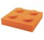 Akustický panel Mistr Akustik Profi – lego - Výška: 250 mm, Šířka: 500 mm, Tloušťka: 50 mm, Série: Profi