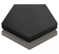 Designový akustický panel Profi – pětiúhelník rovný
