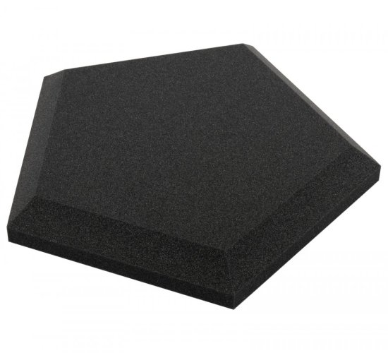 Akustický panel Mistr Akustik Profi – pětiúhelník - Šířka: 250 mm, Tloušťka: 30 mm, Série: Profi