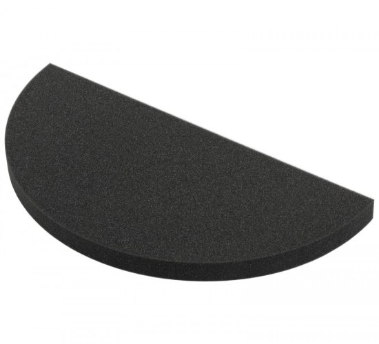 Akustický panel Mistr Akustik Profi – půlkruh - Průměr: 500 mm, Tloušťka: 30 mm, Série: Profi