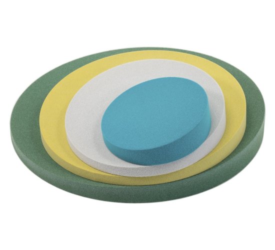 Akustický panel Mistr Akustik Design – kruh 500 mm - Průměr: 200 mm, Tloušťka: 50 mm, Série: Design