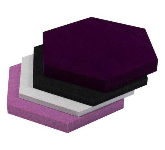 Designový akustický panel Design – šestiúhelník 50