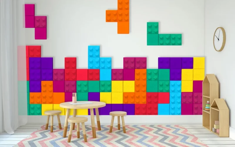 Akustický panel Mistr Akustik Design – lego - Výška: 250 mm, Šířka: 750 mm, Série: Design