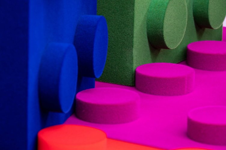 Akustický panel Mistr Akustik Design – lego - Výška: 250 mm, Šířka: 750 mm, Série: Design