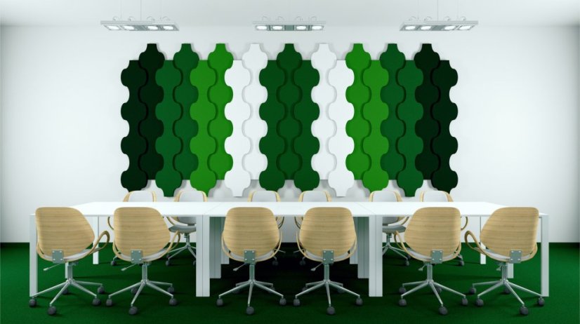 Akustický panel Mistr Akustik Profi – džbánek - Šířka: 250 mm, Tloušťka: 60 mm, Série: Profi