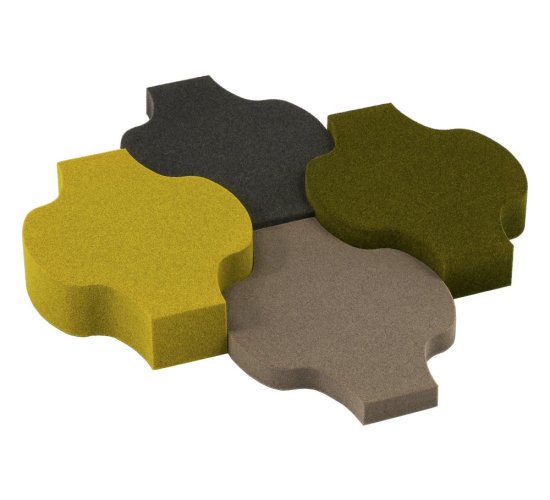 Akustický panel Mistr Akustik Profi – džbánek - Šířka: 250 mm, Tloušťka: 60 mm, Série: Profi