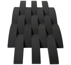 Designový akustický panel Profi – obdélník vypouklý