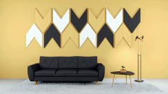 Designový akustický panel Design – diamant rovný