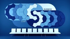 Designový akustický panel Design – pětiúhelník zkosený 50