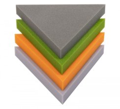 Designový akustický panel Profi – trojúhelník rovný