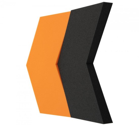 Akustický panel Mistr Akustik Profi – šipka - Šířka: 500 mm, Tloušťka: 50 mm, Zkosení: A, Série: Profi