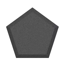 Akustický panel Mistr Akustik Profi – pětiúhelník - Šířka: 250 mm, Tloušťka: 30 mm, Série: Profi