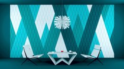 Designový akustický panel Design – diamant rovný 30