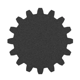 Akustický panel Mistr Akustik Profi – ozubené kolo - Průměr: 300 mm, Tloušťka: 20 mm, Zkosení: A, Série: Profi
