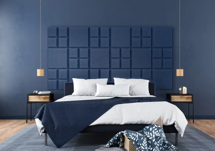 Designový akustický panel Design – čtverec zkosený