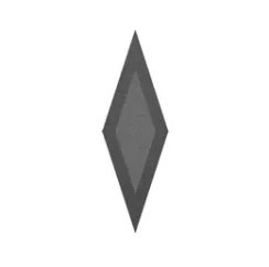 Designový akustický panel Design – diamant zkosený 50