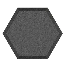 Akustický panel Mistr Akustik Design – šestiúhelník zkosený 500 mm - Výška: 433 mm, Šířka: 500 mm, Tloušťka: 50 mm, Série: Design